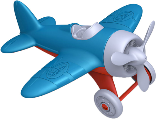 Green Toys Flugzeug Blau