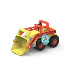 Green Toys Spielzeug LKW OceanBound Loader Truck aus recyceltem Kunststoff
