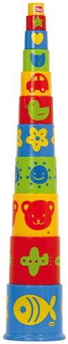 Gowi Toys Multi Colour Stacking Buckets