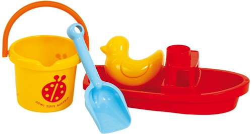 Gowi Sandspielzeug Set Boot Strandspaß für Kinder