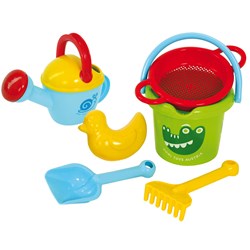 Gowi Sandset Ente - buntes Sandspielzeug für Kinder