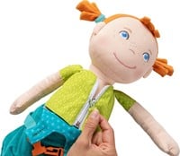 Haba Puppe Lernpuppe Lucie 45 cm pädagogisches Spielzeug-3