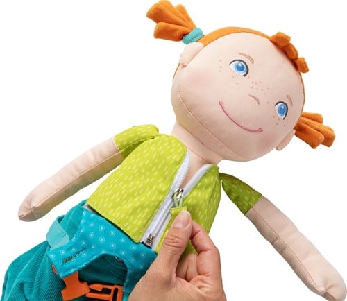 Haba Puppe Lernpuppe Lucie 45 cm pädagogisches Spielzeug-3