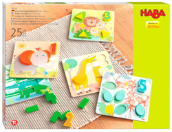 HABA Ordnungsspiel Wildtiere - 25 Stück