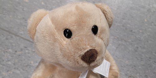 Glückliches Pferd Kuscheltier Bär Buster Nr. 4-2