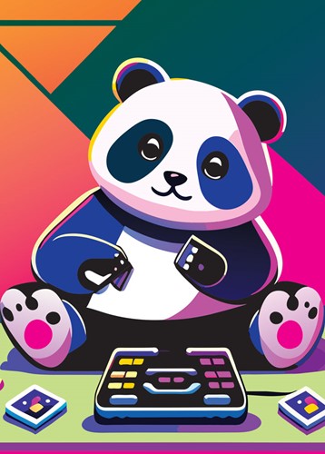 Yazz Happy Panda - 1000 Teile