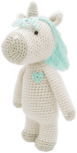 Hardicraft Hardicraft Häkelset Holly Einhorn 20 cm