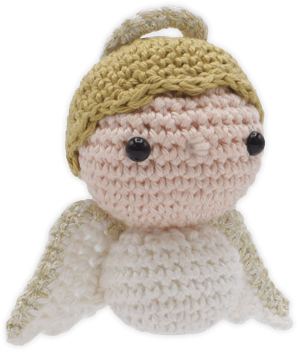 Hardicraft Häkelset Weihnachtsengel - Mini Amigurumi Baumwolle