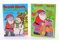 Boek Specials Nederland Weihnachtssticker- und Malbuch 32 Seiten A4