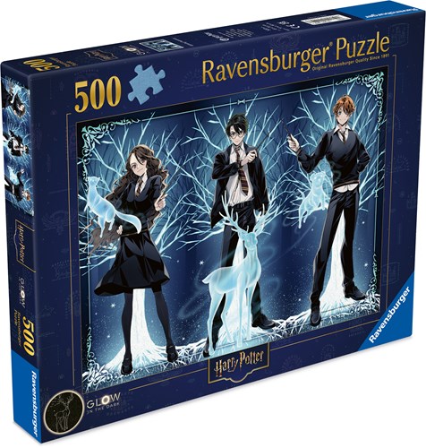 Ravensburger Harry Potter Glow in the Dark Puzzle 500 Teile Film-2
