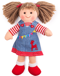 Bigjigs Hattie Puppe Klein