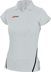Grays Damen Hockeyshirt G750 weiß navy L Sportbekleidung Hockey