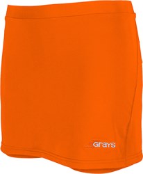 Grays Damen Hockeyrock Apex Fluo Orange XS Sportbekleidung