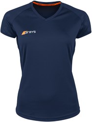 Grays Damen Hockeyshirt Apex 650 dunkelblau Größe S Sportbekleidung