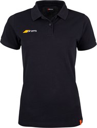 Grays Damen Polo Shirt Hockey schwarz XS - atmungsaktive Sportbekleidung