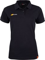 Grays Hockey Damen Polo Schwarz 2XL - Atmungsaktives Sportshirt Polyester