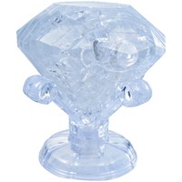 HCM Kinzel 3D Puzzle Diamant Plexiglas - 43 Teile Spielzeug