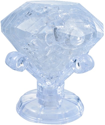 HCM Kinzel 3D Puzzle Diamant Plexiglas - 43 Teile Spielzeug