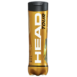 Head Tour Tennis Balls - Tube of 4 -  - Tube of 4