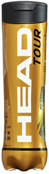 Head Tour Tennis Balls - Tube of 4 -  - Tube of 4