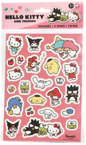 Micki Hello Kitty - Sticker-Set für Kinder und Basteln