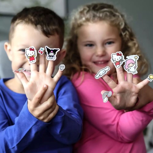 Micki Hello Kitty - Sticker-Set für Kinder und Basteln-2