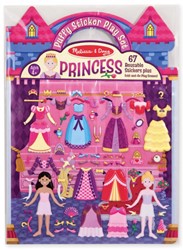 Melissa & Doug Wiederverwendbare Gummisticker Prinzessinnen