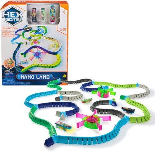 Hexbug Spielzeug - Nano Land Playset Roboter Abenteuer