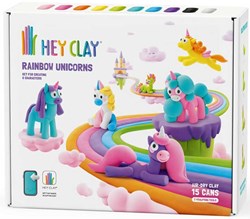 Tomy Knete Spielzeug Set - HEY CLAY Unicorns - bunte Einhörner basteln