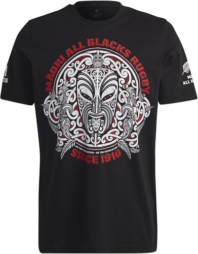 MAORI GRAPHIC T BLACK