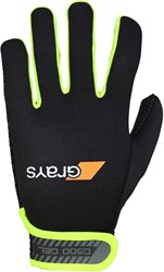 Grays Hockeyhandschuhe G500 Gel Glove - Small - schwarz und fluo gelb