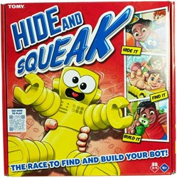 HIDE AND SQUEAK ROBOTS