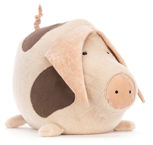 Jellycat Kuscheltier Higgledy Piggledy Altes Fleckchen Wirklich Groß - 32x56x43cm