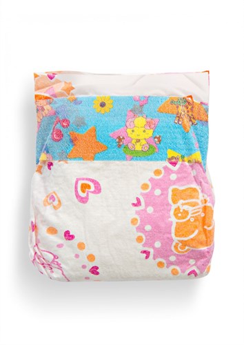 Heless Puppenwindeln Babypuppe 28-35cm Set 3 Stück rosa Windeln-2