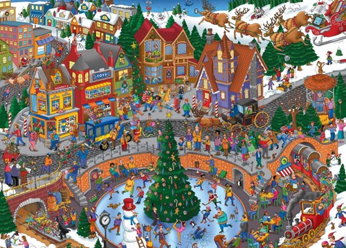 Grafika Holiday Havoc - 500 Teile