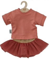 Hollie Puppenkleidung Set mit Rock terra für Modepuppen