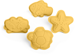 Bigjigs Honiggelb Charakter Sandförmchen