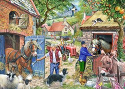 House of Puzzles Puzzle Appletree Lane 1000 Teile Landschaft