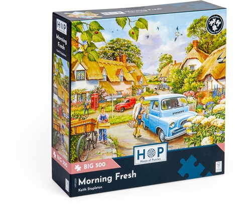 House of Puzzles Puzzle Morning Fresh 500 XL Teile Puzzle-2