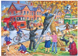 HOP - House of Puzzles XXL Pieces - Saving Miss Kitty -  Teile