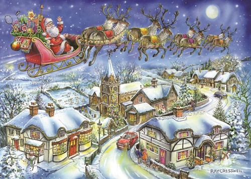 House of Puzzles No.13 - Christmas Eve - 1000 Piece Jigsaw Puzzle