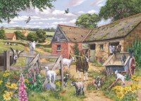 House of Puzzles Puzzle XL 500 große Teile Just Kidding Nostalgie