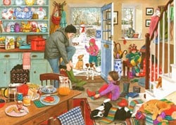 House of Puzzles Woolly Hats & Wellies 1000 Piece Puzzle