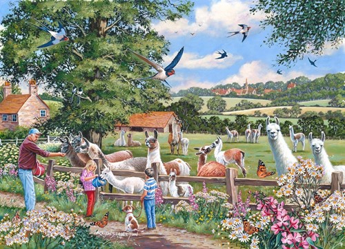 House of Puzzles Lama Mamas - 1000 Teile