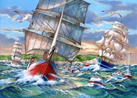 House of Puzzles Tall Ships 1000 Piece Puzzle