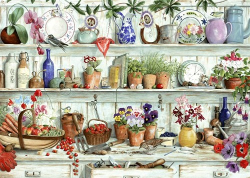 House of Puzzles Posies & Produce BIG 500 Puzzle
