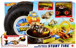Hot Wheels Monster Trucks Stuntreifen Spielset - Rennbahn Spielzeug