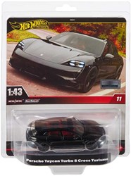 Hot Wheels Porsche Turbo Premium Auto 1:43 Modell schwarz