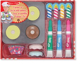 Melissa & Doug Back- Und Dekoset Für Holztörtchen