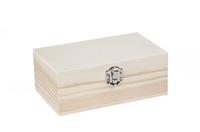 Hobby Group Holzkiste mit Klappdeckel 17x10x7cm